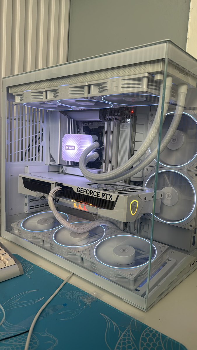 SpecBenchYT's tweet image. Lian Li 011D Mini V2 + Gigabyte X870 Aorus Stealth Ice ✅🤩