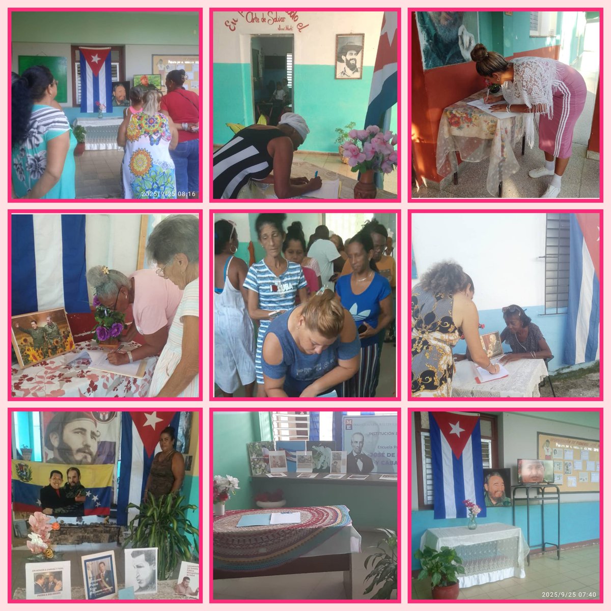 ✨ Trabajadores del nivel educativo Primaria en #EducacionCotorro
 📚 respaldan con su firma la Declaración del Gobierno Revolucionario: Urge impedir una agresión militar contra la República Bolivariana de Venezuela.
#VenezuelaNoEstáSola 💪
#CubaConVenezuela 🇨🇺