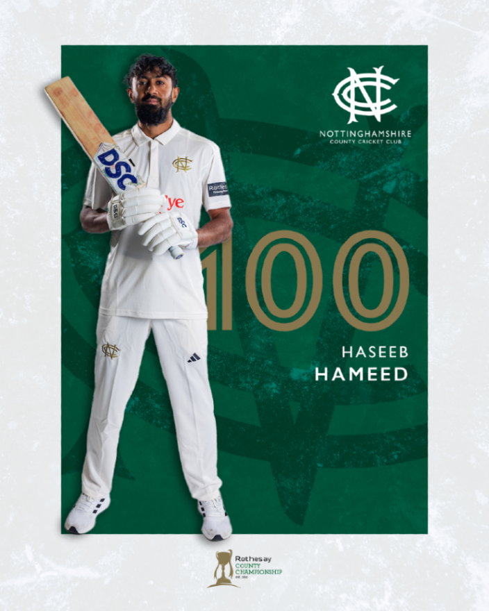 Nottinghamshire CCC tweet media