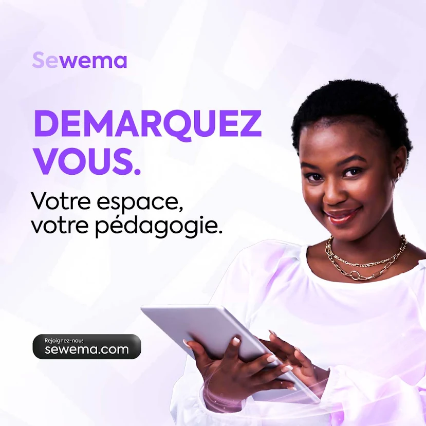 Créez. Enseignez. Brillez.
Créez votre académie en ligne, simple, intuitive et à votre image.
✔ Attirez plus d’apprenants.
✔ Encaissez facilement grâce aux moyens de paiement locaux.
✔ Faites rayonner votre expertise au-delà des frontières.

👉  sewema.com