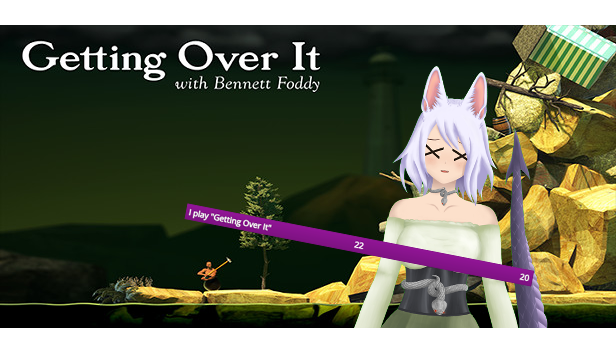 Tomorrow! We play Getting Over It! It's only fair since i set out our "little" goal. I betcha i can finish it within the first hour! Right? *cough* 1 PM CEST tomorrow!!