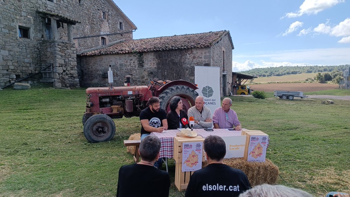 Benvinguts a pagès #10 anys#Osona i Lluçanès #4 i 5 octubre. Gran iniciativa per conèixer els nostres productors  que cuiden i cultiven  dia dia el nostre país.