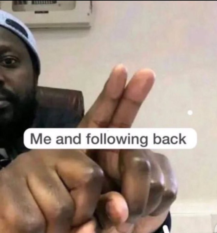 I still dey observe those wey dey unfollow for my back