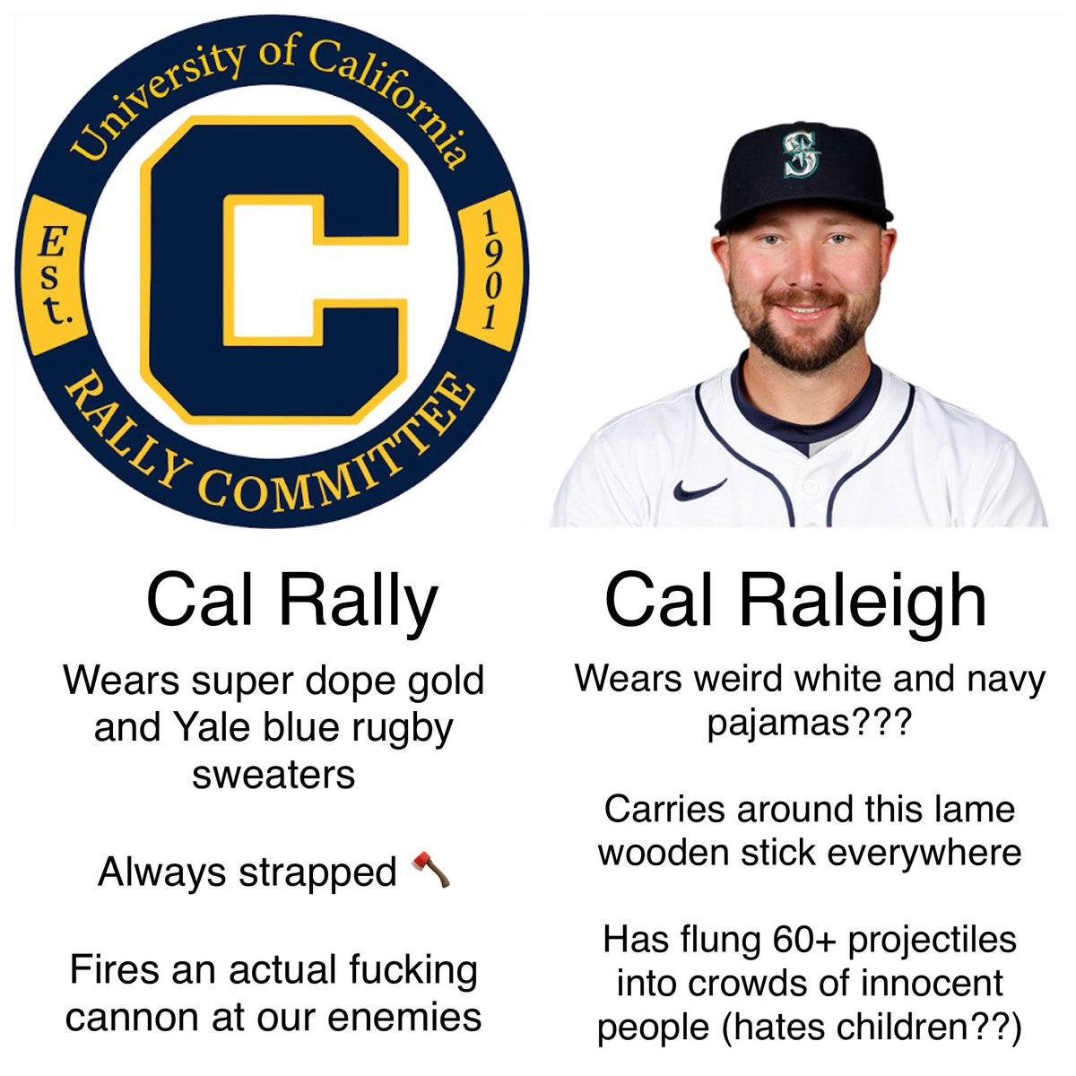 golden_beers's tweet image. Know the difference. #GoBears #Calgorithm