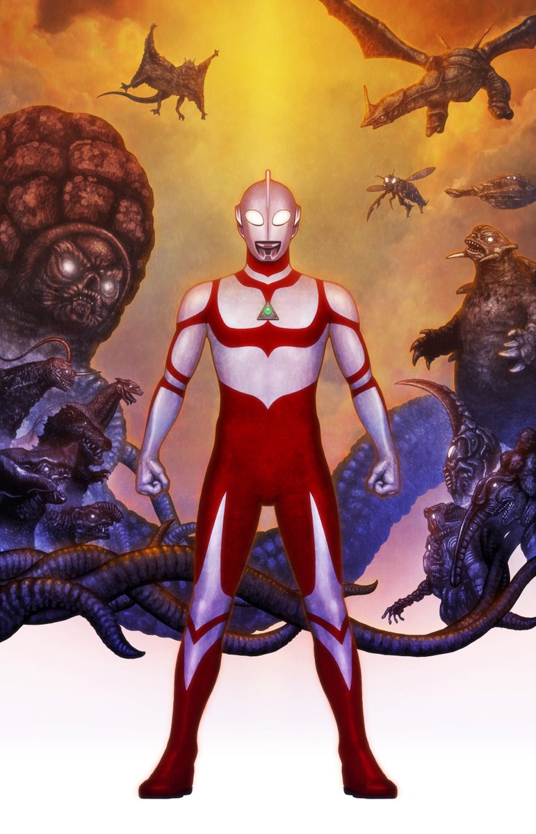 『ウルトラマンG』の35周年記念に。
趣味で描いたウルトラマングレートと怪獣軍団。
幼少期に初めて体験した「新しいウルトラマン」だったので思い入れが深いです。

#ウルトラマンG35周年
#ウルトラマングレート35周年
#ウルトラマンG
#ウルトラマングレート
#ウルトラマン
#ULTRAMAN