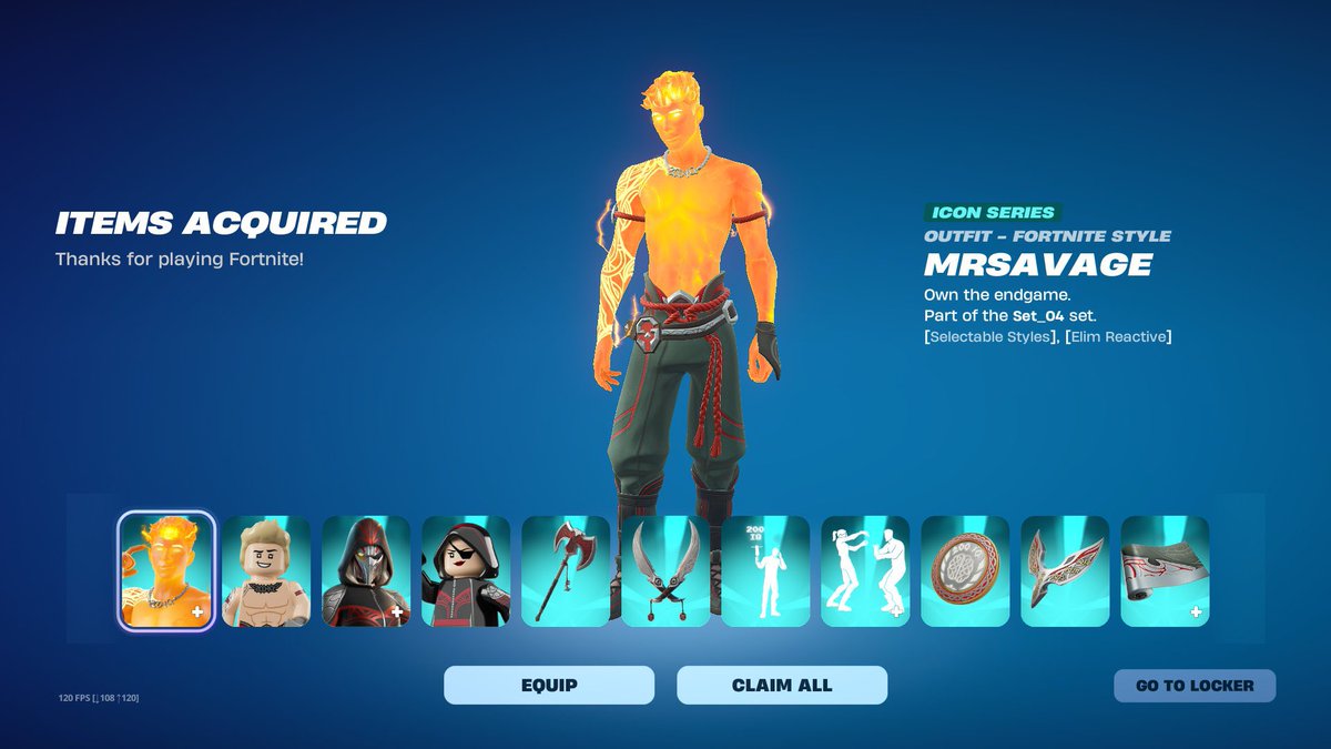 myth1cFN's tweet image. WON $900 AND MRSAVAGE ICON BUNDLE IN $50,000 TWITCH RIVALS 🏆

Thanks a lot @TwitchRivals for hosting and @BeardedBlevins for the invite ❤️