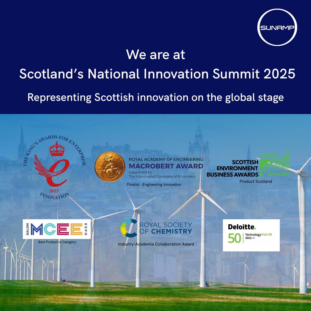 We are at <a href="/scotgoveconomy/">Scottish Government Finance and Economy</a> 's National Innovation Summit, the flagship event of #InnovationWeek 2025. 🙌  
Great to be with policymakers, academics, investors and industry leaders to celebrate Scottish innovation &amp; present our own story as a global company on a panel session today
