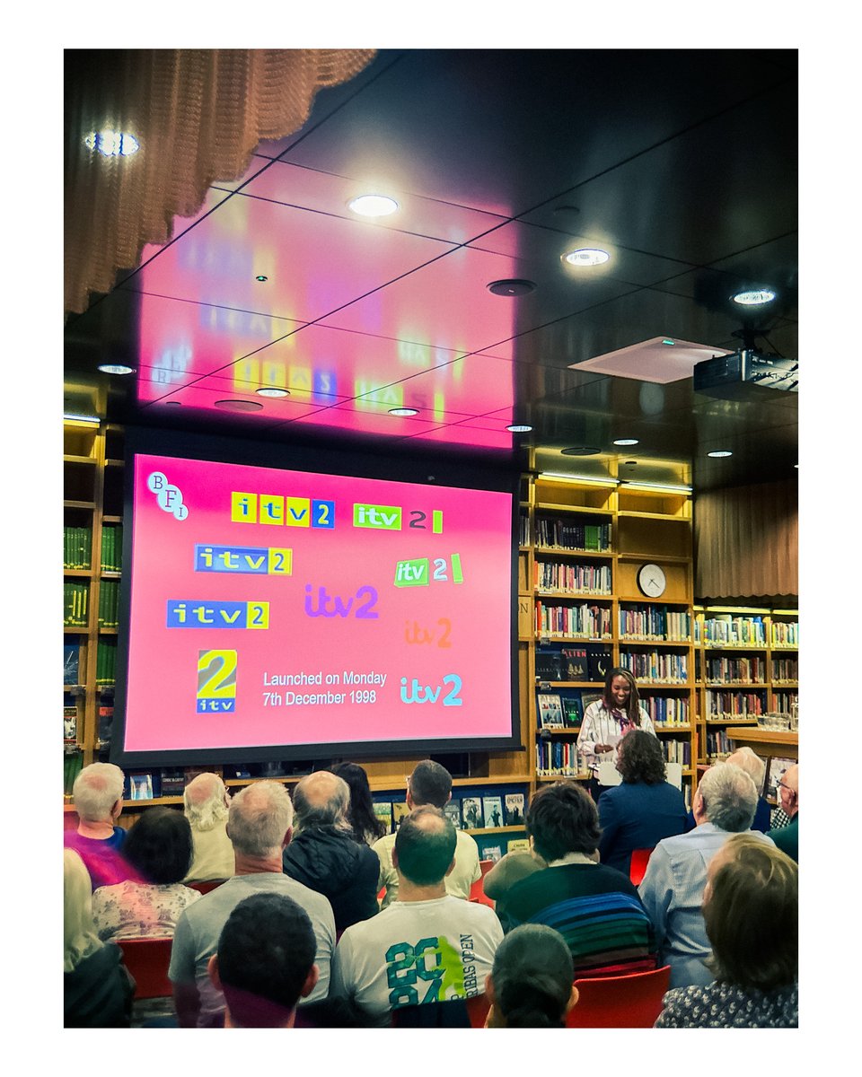 BFI_Ian's tweet image. Monday night in the @BFI #Library...
We celebrated ITV at 70 with the BFI&apos;s TV curatorial team, who guided us through the 70 years of its broadcasting history, highlighting quirks, treasures &amp;amp; landmarks in the collection. A fantastic evening. #library #librarytalk #literaryevent