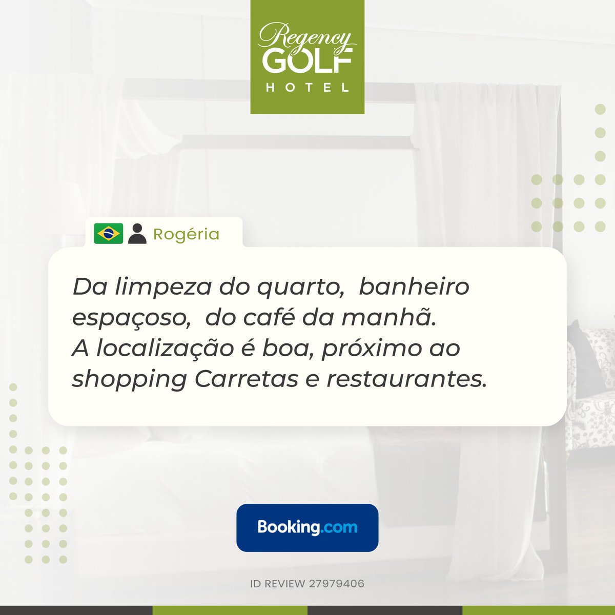 ¡Agradecemos a nuestros increíbles huéspedes por confiar en Regency para su estadía en Montevideo! 🌟
👉 regencygolf.com.uy