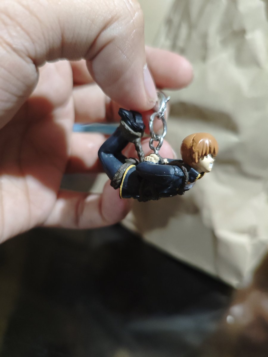 Look what bought in carousell 
Gintama bondage charms 😁