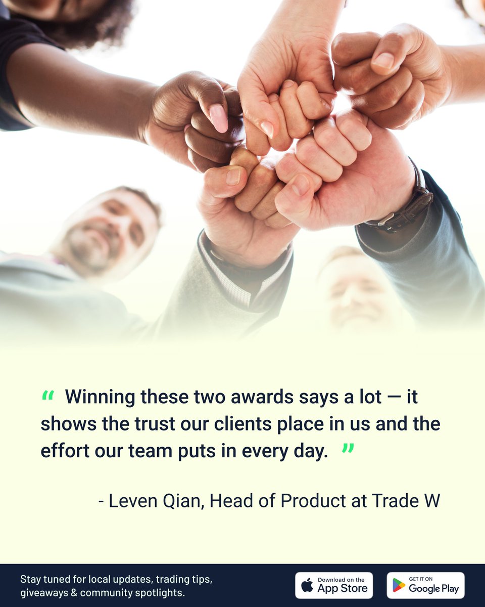 TradeW_Global's tweet image. Double the honor: Voted “Most Reliable Broker” and “Best Trading Experience” by @FXFinanceFeeds  Awards 2025🏆

Recognized for delivering lightning-fast trades, advanced security, and a platform traders can truly trust. 💚

#TradeW #stepinstackup #awardwinning #trading…