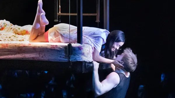 ZeglerSource's tweet image. Happy first anniversary to ‘Romeo + Juliet’ to Rachel and Kit! 

A Broadway debut for the history books!