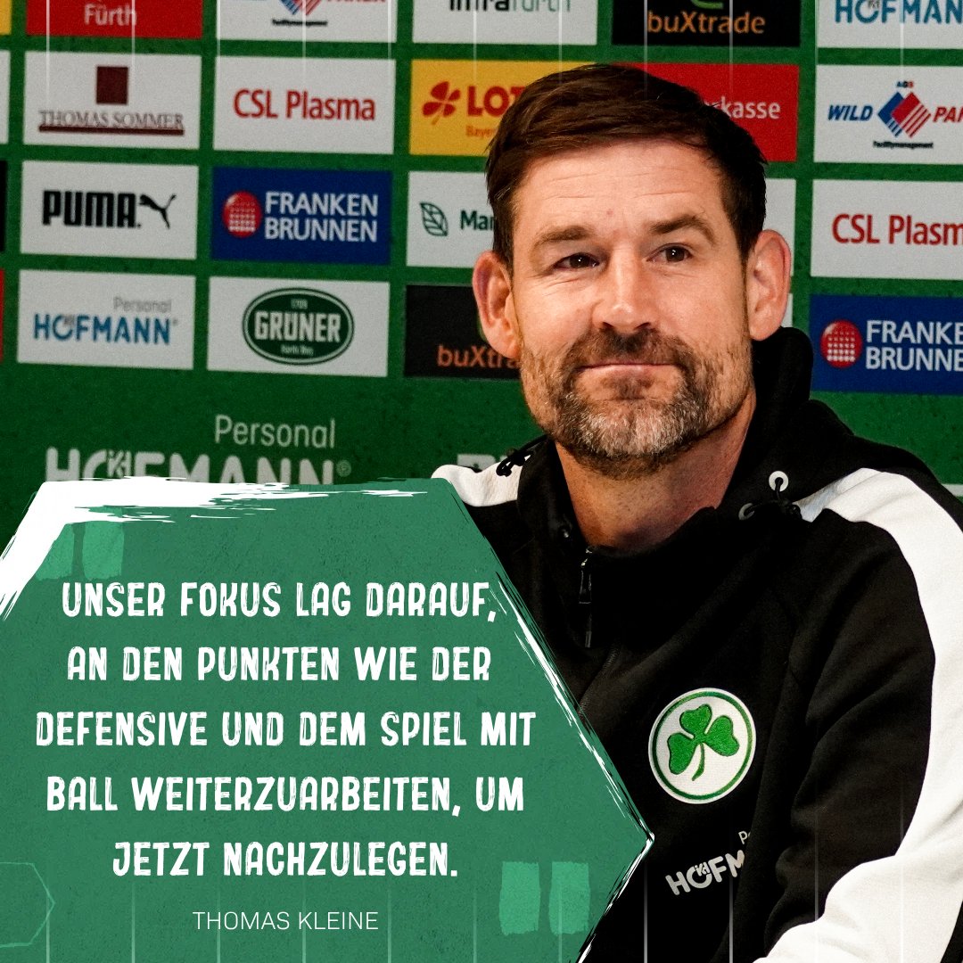 𝗙𝗹𝘂𝘁𝗹𝗶𝗰𝗵𝘁-𝗙𝗿𝗲𝗶𝘁𝗮𝗴, 𝗙𝗼𝗹𝗴𝗲 2⃣

Das #Kleeblatt ist erneut am Freitagabend im Westen gefordert - und möchte beim FC Schalke 04 an die Leistung gegen Bielefeld anknüpfen.

📰 ogy.de/Vorbericht-S04…
🎙 ogy.de/PK-vor-S04SGF

#S04SGF