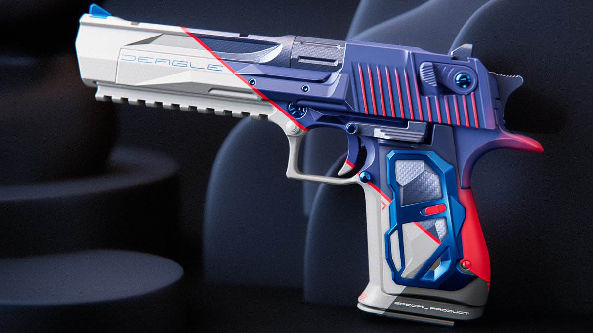 Hi guys 👋
Today, <a href="/Michael6003D/">MichaelWorkshop</a>, <a href="/saychains/">SAYCHAINS</a> and I published a new Desert Eagle | Vector skin for <a href="/CounterStrike/">CS2</a> 

Workshop Page:
steamcommunity.com/sharedfiles/fi…

If you liked it, please support us😉

#CS2 #workshops #skins #gamedev  #digitalarts