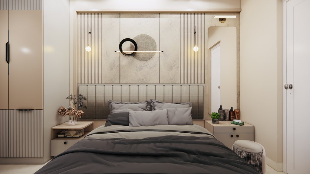 olangana_design's tweet image. Step into comfort and style.

3D-rendered bedroom space thoughtfully designed and beautifully executed by Olangana.

#InteriorDesign #3DRendering #ModernBedroom #OlanganaDesigns