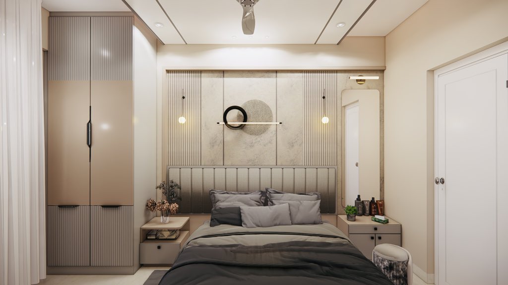 olangana_design's tweet image. Step into comfort and style.

3D-rendered bedroom space thoughtfully designed and beautifully executed by Olangana.

#InteriorDesign #3DRendering #ModernBedroom #OlanganaDesigns