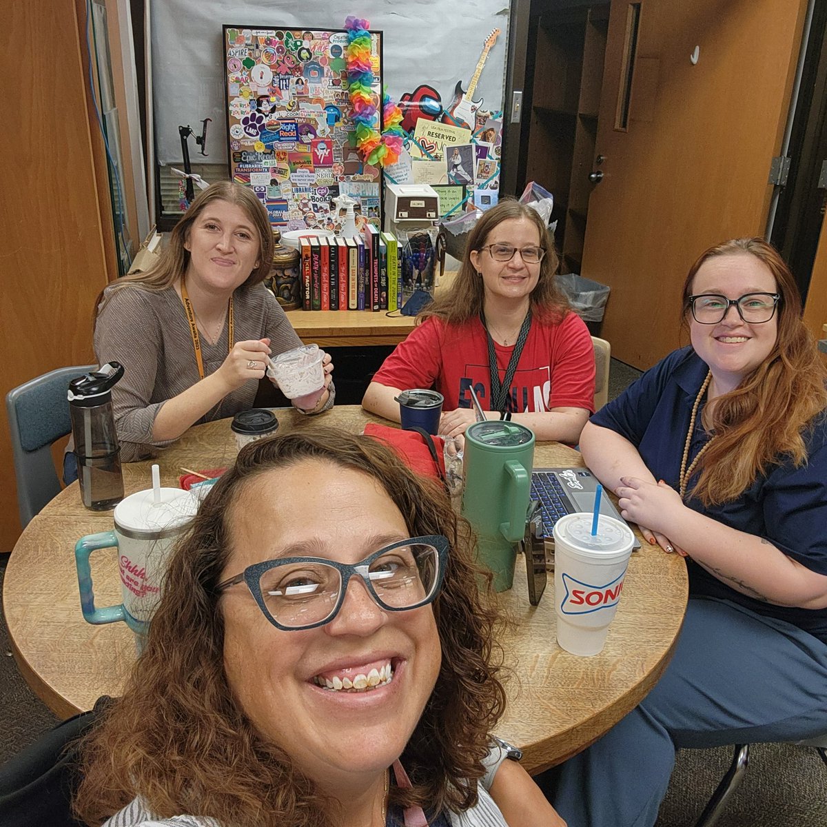 NimitzLibrary's tweet image. What a great start to the day for our first Valhalla Voyages audiobook walking club. @NimitzVikings teachers..there are more opportunities during lunch and after school to join us in walking and then talking books! #irvingreads