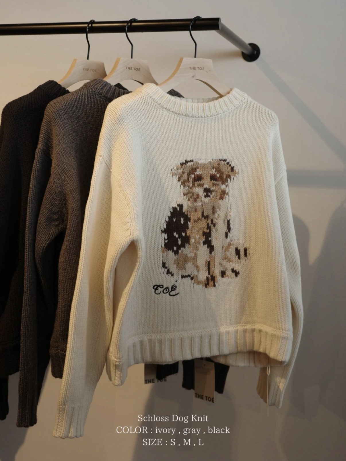 the toe Schloss Dog Knit Schloss Dog Knit FLAGSHIP STORE 9.25- WEB