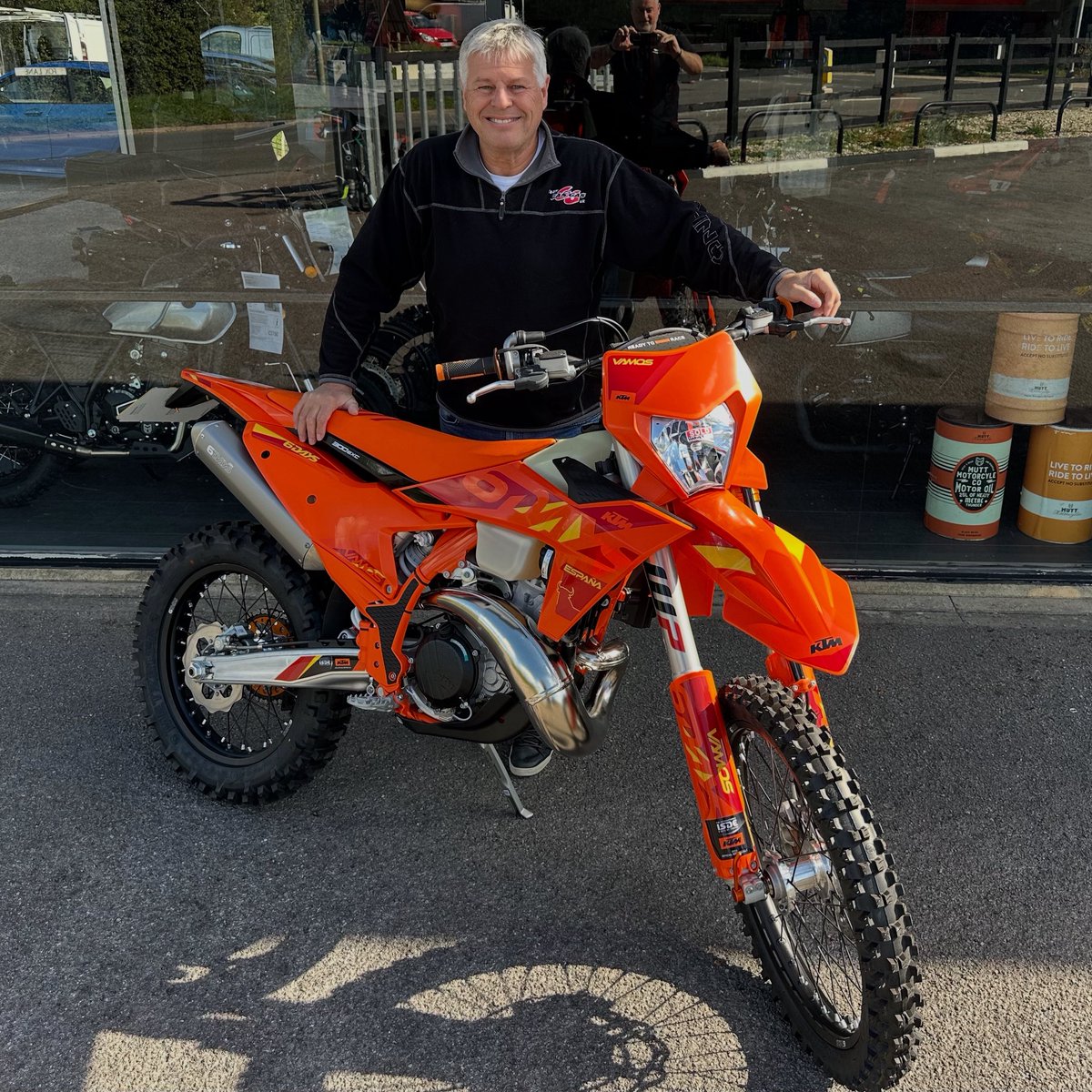 ‘When I’m 64…’ Early Birthday present to moi! Braaaarp! KTM 300 EXC