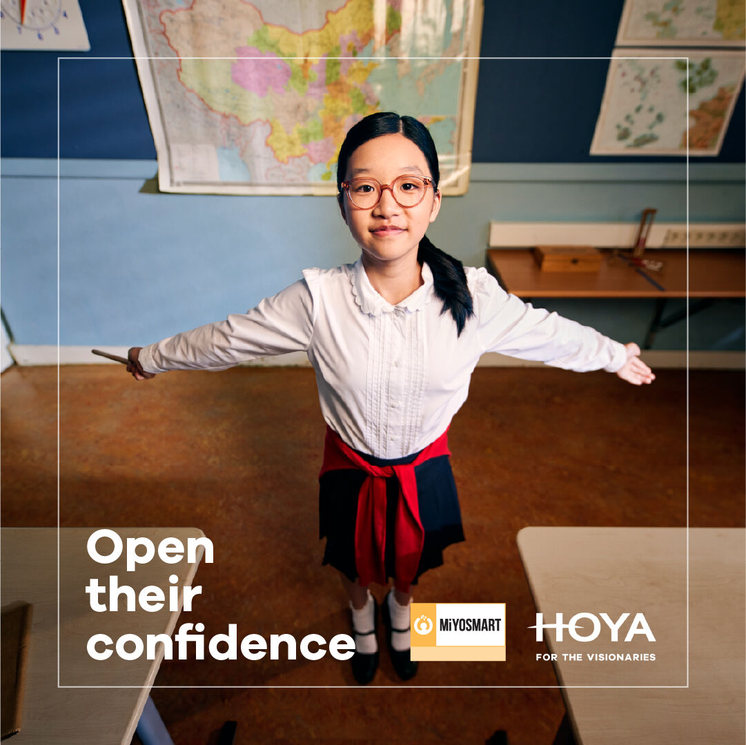 Hoya_UK's tweet image. Kids should feel confident wherever they are 👓 HOYA’s #MiYOSMART spectacle lenses offer proven myopia management for children, with sustained results over 8 years. bit.ly/3VrdM0J?utm_so… 

To learn more, contact your BDM or email marketing@hoya.co.uk