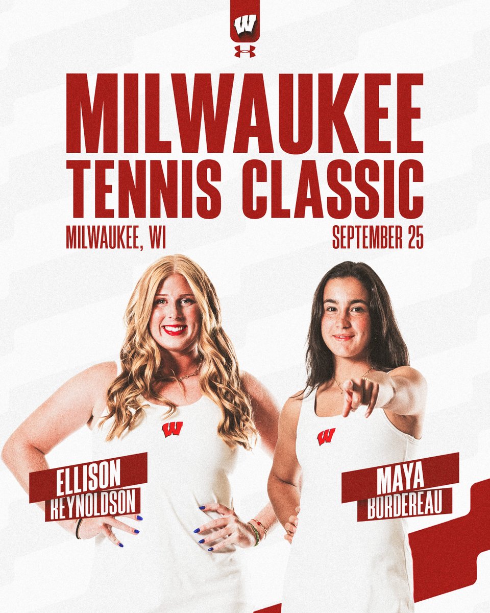 BadgerWTennis's tweet photo. It's a busy week for the Badgers! 

#OnWisconsin | @UWHealth https://t.co/6C2gwqcebt
