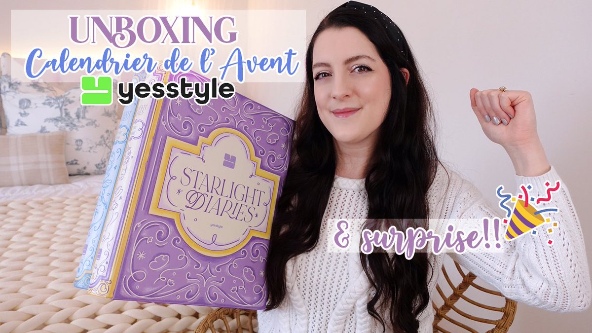 youtu.be/y__gP3y9T9Y ENFIN !! 🥳 Calendrier de l'Avent YESSTYLE (tant attendu) ✨BON PLAN + SURPRISE 😱 #calendrierdelavent #Kbeauty #yesstyle #unboxing #bonplan #AdventCalendar