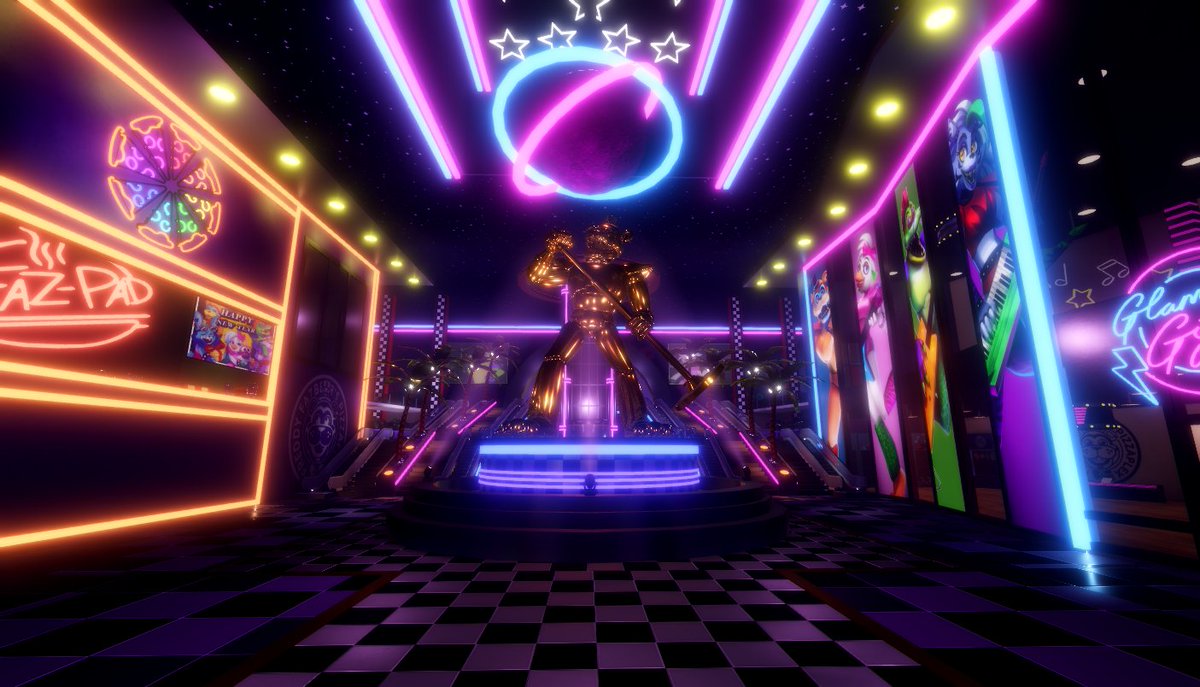 creufan's tweet photo. Lobby 2.0 in progress (Made in Roblox)

#FNAF #fnafsecuritybreach #fnaffanart #robloxart https://t.co/oSxcRem6Yn