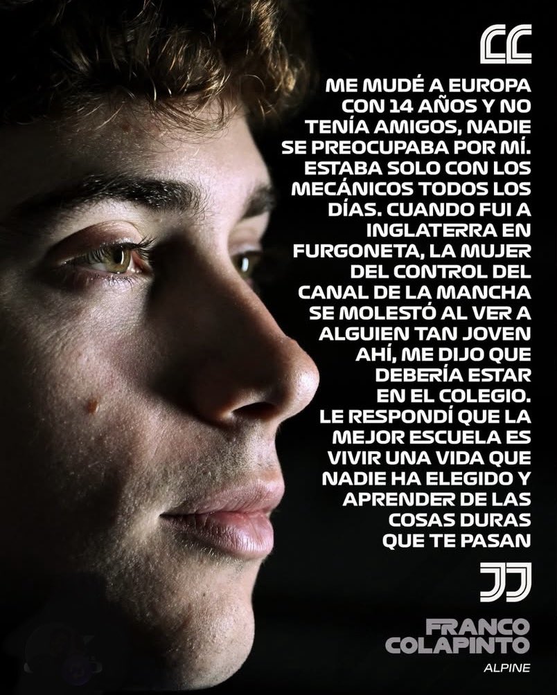 #F1 Excelente <a href="/FranColapinto/">Franco Colapinto</a> en su nota con <a href="/F1/">Formula 1</a>. Como siempre digo, hay que apoyarlo pero sin subirse al carro del éxito, ése es todo de él, por su esfuerzo, tenacidad y sufrimiento. No se aprovechen, sólo apoyen 🏁