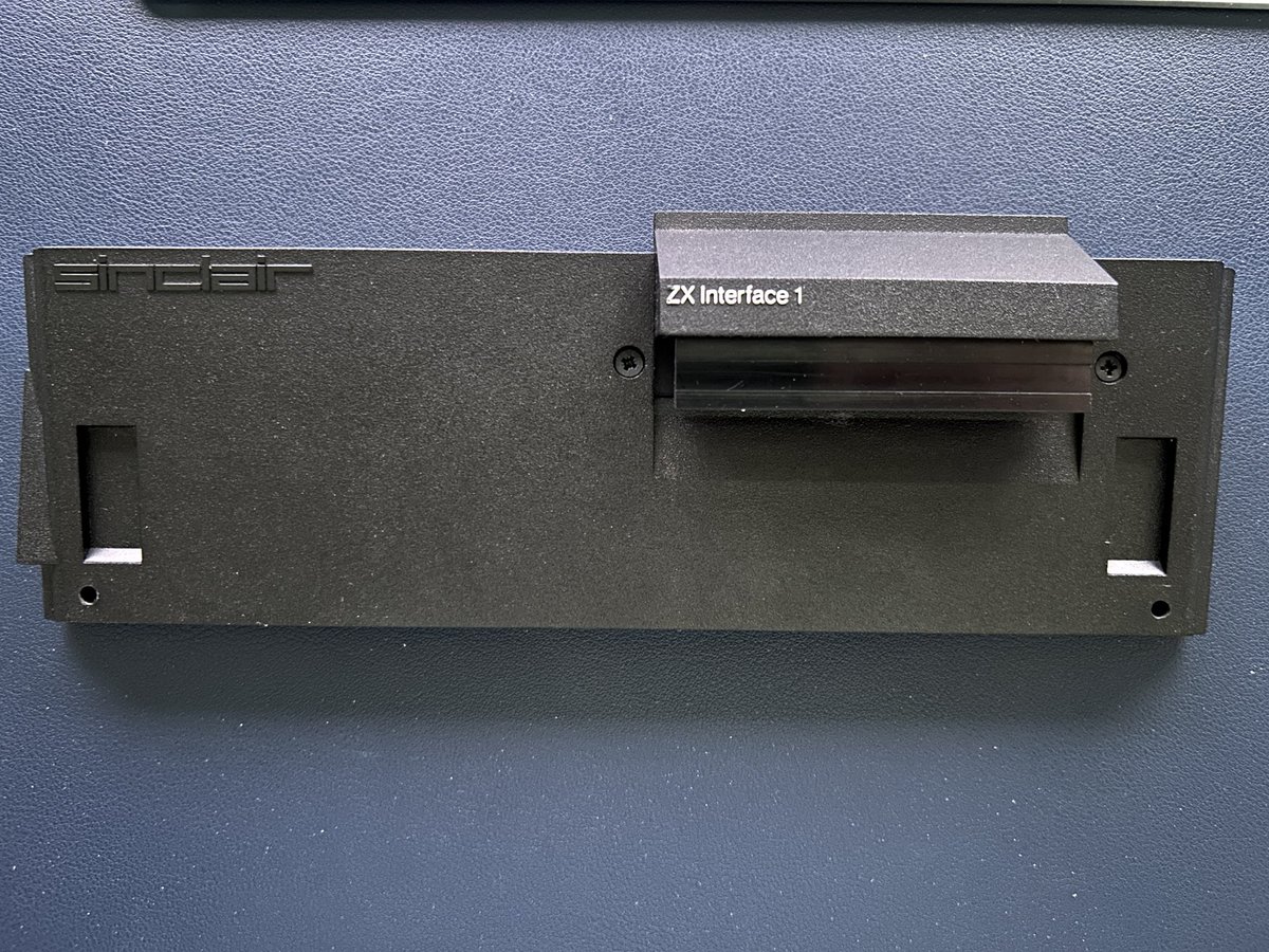 VirtualJames's tweet image. New addition came today. A ZX Interface 1 #ZXSpectrum @ZXReposts just need a micro drive now