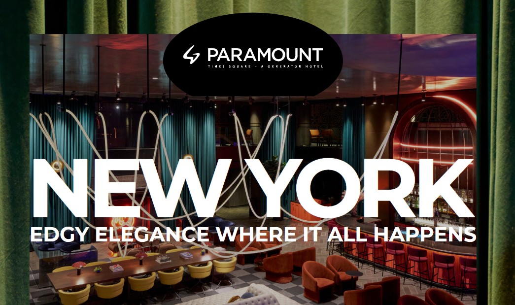 New York moves fast, and location is everything. Staying at Paramount Times Square – A Generator Hotel puts you right in the center of the action.  Read more: ccra.com/paramount-time…