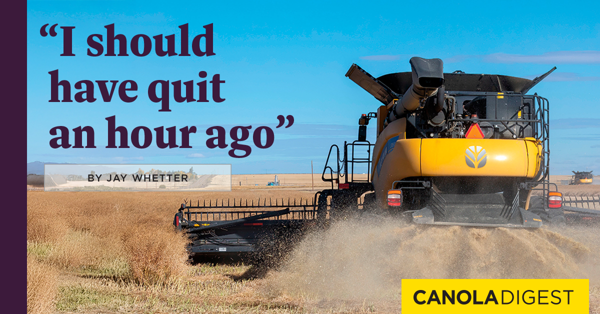 Learn more about drop pan testing and adjustments to consider when crop conditions change in the latest issue of Canola Digest: canoladigest.ca/september-2025…

#harvest25