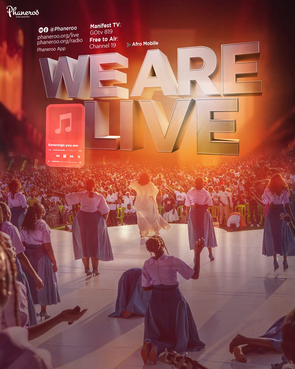 It’s the time we have all been waiting for — WE ARE LIVE! 🥳

bit.ly/Phaneroo553

#Phaneroo | #LiveNow