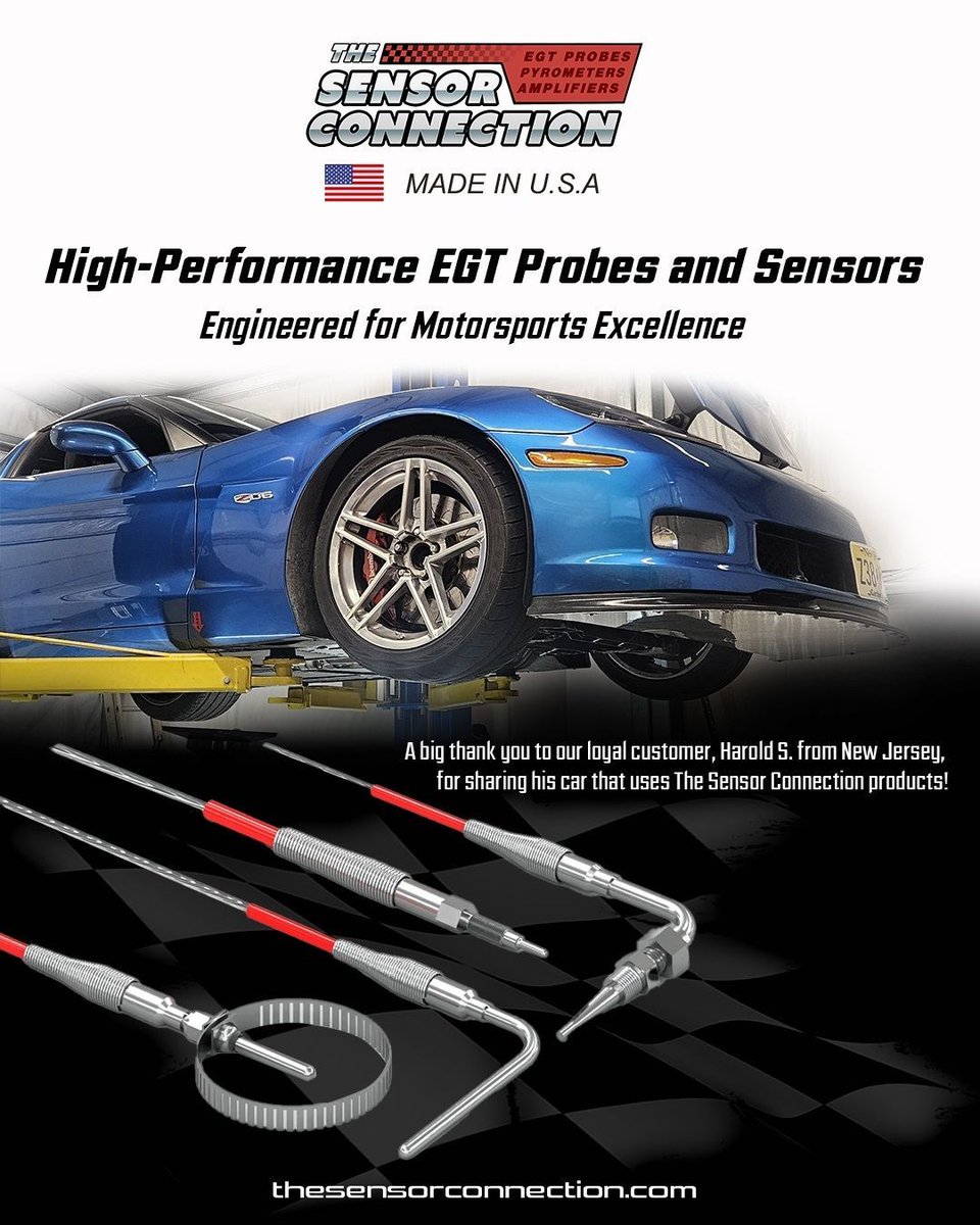 TSCSensors's tweet image. 🔥 Engine data you can trust. Our High-Performance EGT Probes deliver fast, accurate, and reliable temp readings—even in extreme racing conditions.
#TheSensorConnection #EGTProbe #Racing #MadeInUSA