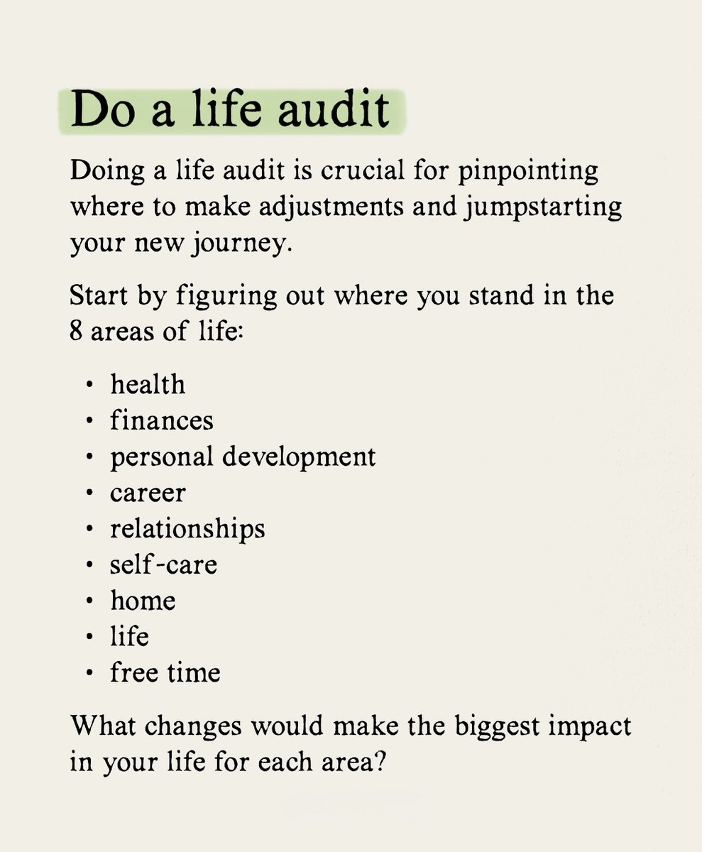 Reads with Ravi (@readswithravi) on Twitter photo Do a life audit: Do a life audit: