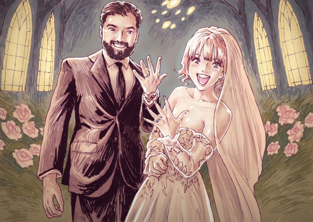 Congrats on the wedding! to the wonderful people <a href="/PENTA_live/">PENTA</a> and <a href="/sodakite/">SodaKite</a>