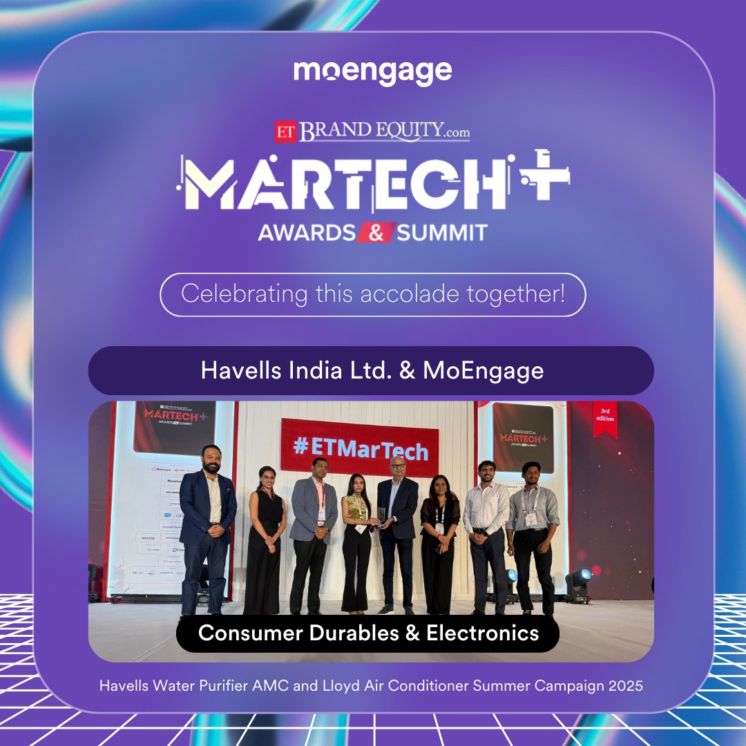 MoEngage tweet media