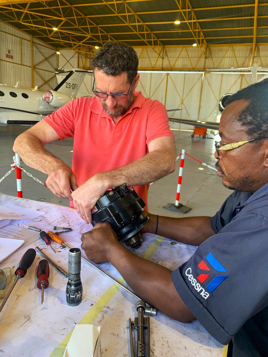 We have completed our AvGas  #FactoryTraining in Lanseria, South Africa! Over two weeks, participants built a solid foundation in #AvGasEngine components and maintenance, then advanced to troubleshooting and performance optimization. Thank you to everyone who joined us! 🏭🔧