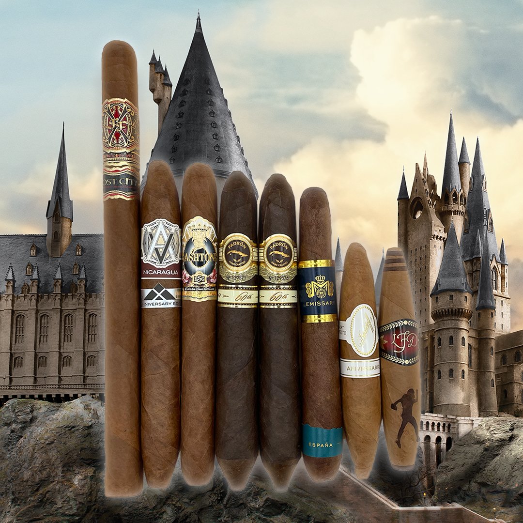 Expecto Perfecto! 🪄 These perfectos will make any wizard giddy (Especially the Padron 60th) So hop on your broomstick and come grab your new wand! #Padron #Cigars #HarryPotter #Patronus #ExpectoPatronum 

jackschwartz.com/products/perfe…