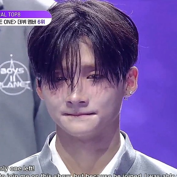 Leo for Sangwon: 
"I asked him to join me on this show, but because he joined, I was able to come here. Without him, I wouldn't be standing here. Let's make our dreams come trueeven though it might be a bit late. Let's be happy together. Love you"
#이상원 #SANGWON #LEO #이리오