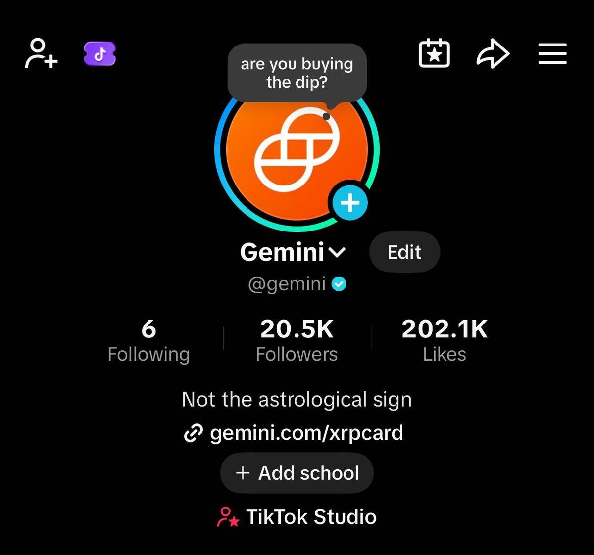 Gemini tweet media