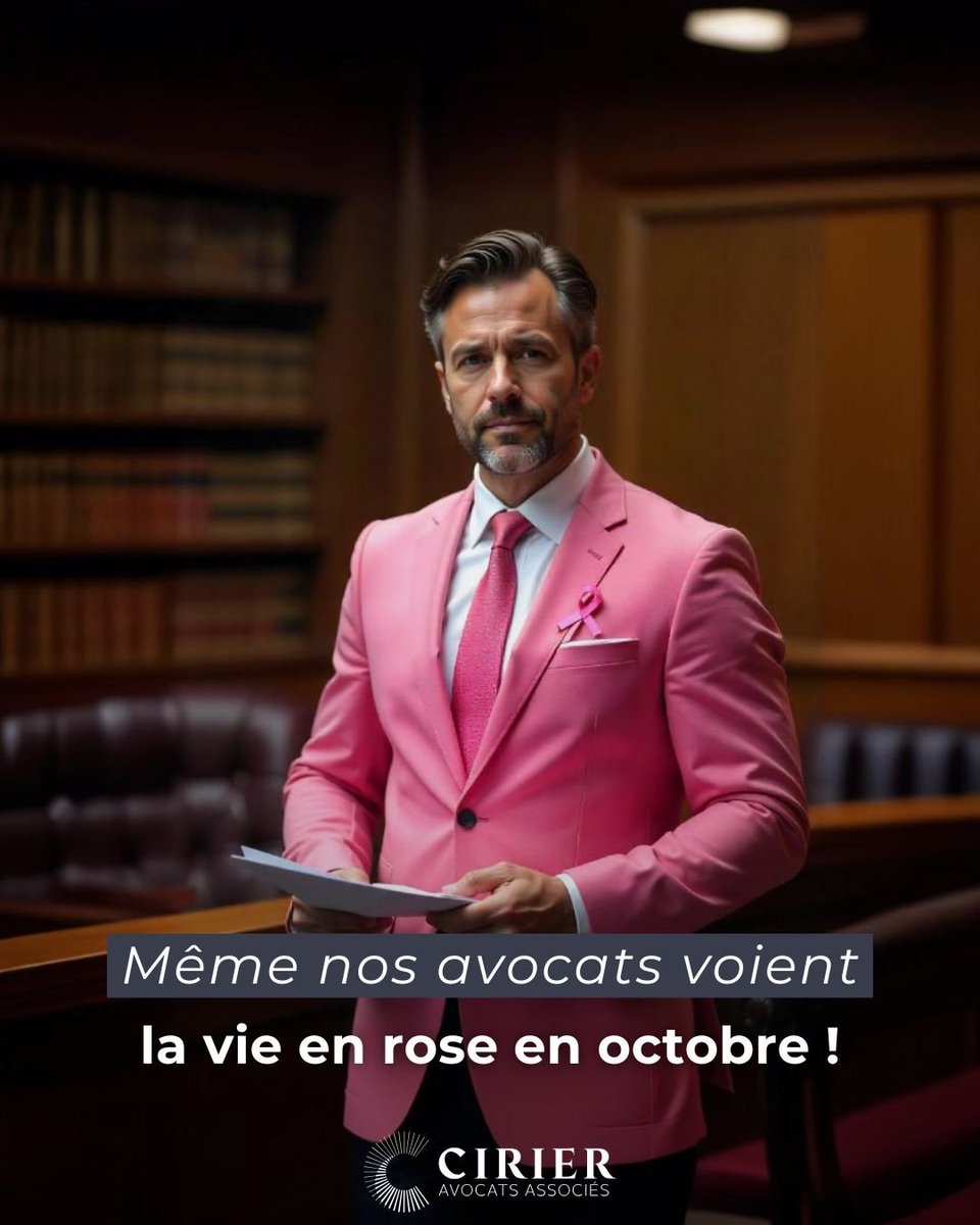 CIRIER_AVOCATS's tweet image. 🎀 Octobre Rose, ce n’est pas juste un mois symbolique. C’est une occasion précieuse de remettre la prévention au cœur des conversations.

Chaque année, près de 62 000 femmes apprennent qu’elles sont atteintes d’un cancer du sein.
Et pourtant, le dépistage reste encore trop…