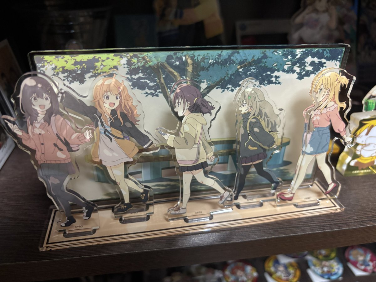 _monogatari__'s tweet image. ひびめしのアクスタめちゃくちゃ良いな