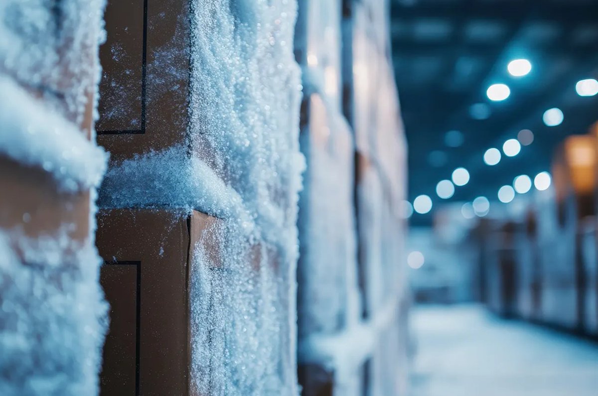 SpacemakerInc's tweet image. Cold chain logistics leaves no room for error. Spacemaker’s freezer-rated automation runs over 8 hours per charge at -40°C, boosting safety, storage density &amp;amp; throughput for food, pharma &amp;amp; frozen goods.
