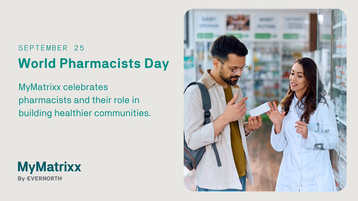 On World Pharmacists Day, #MyMatrixxbyEvernorth celebrates all the pharmacists who consult, advise, inform, and care for the injured workers, the patients, and the communities they serve.
