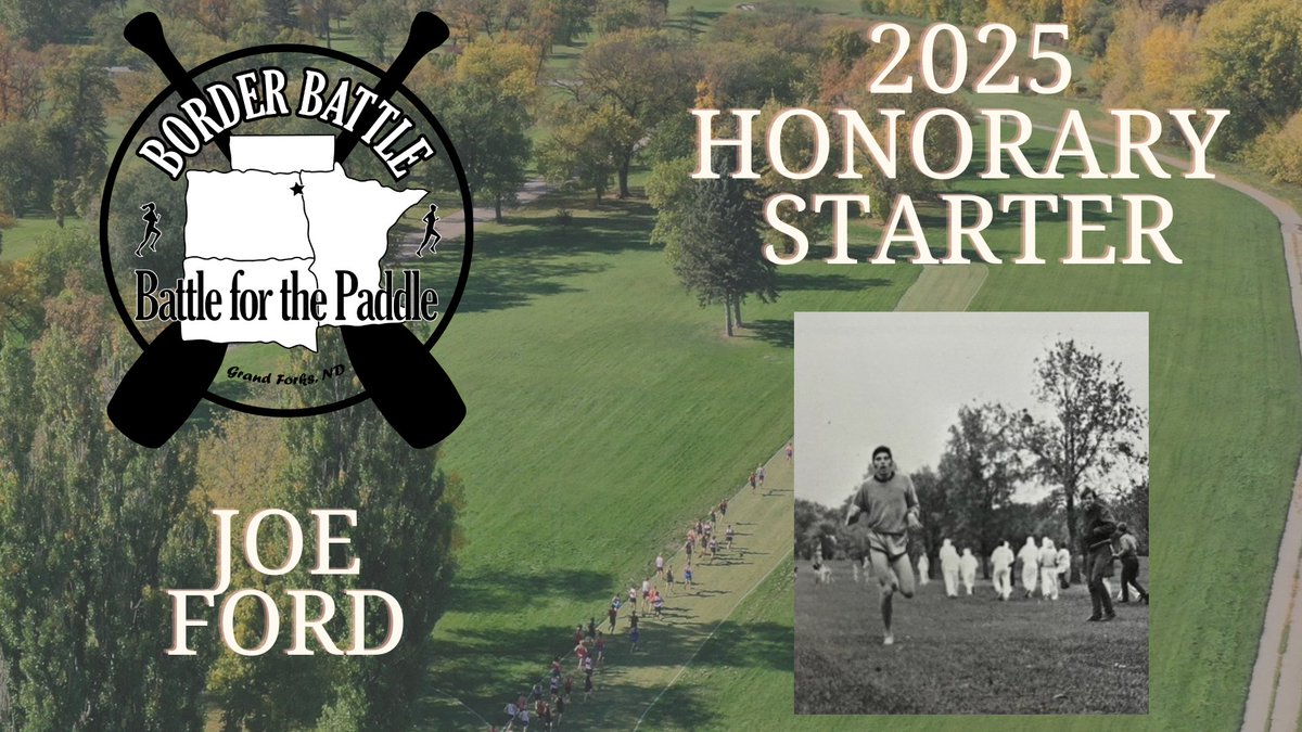 We are honored to have Joe Ford serve as this year’s honorary starter. Joe is a longtime runner, coach, and supporter of cross country in GF. 

Read more about Joe's dedication to the sport here:
instagram.com/p/DPByGCbEeiH/…