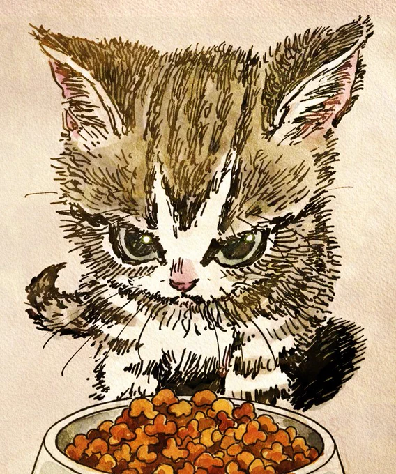 おはこんばんちは 『食べていいのか?』