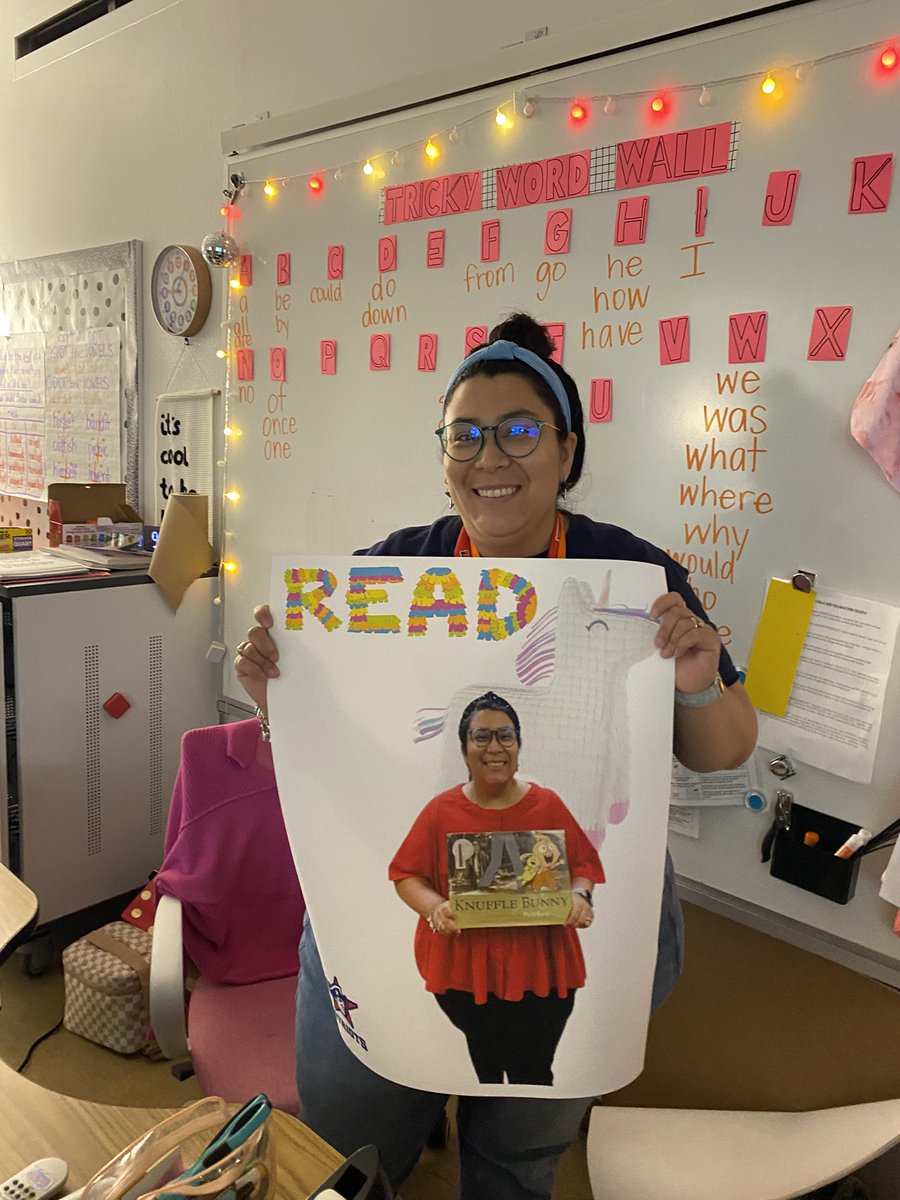 Mrs Garza is excited to share her favorite book with our campus!! <a href="/ECISDreads/">ECISDreads</a>