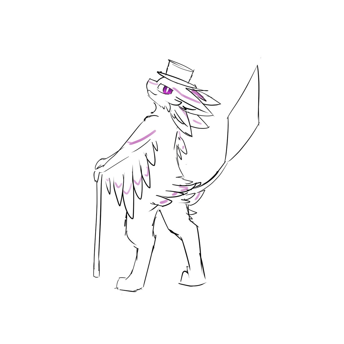 top hat? birb? 🎩🐦