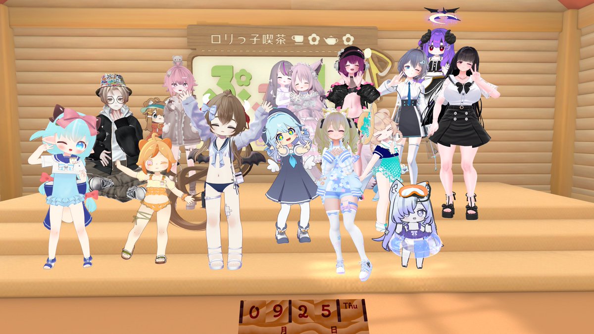 本日もぷぷりえにご来店いただき
皆さんありがとうございました～！
お写真や感想は #ぷぷりえ つけてツイート御願いします！
次回は10/5(日)22:00~23:00に開店です。
ぜひ次回も遊びに来てくださいねっ！