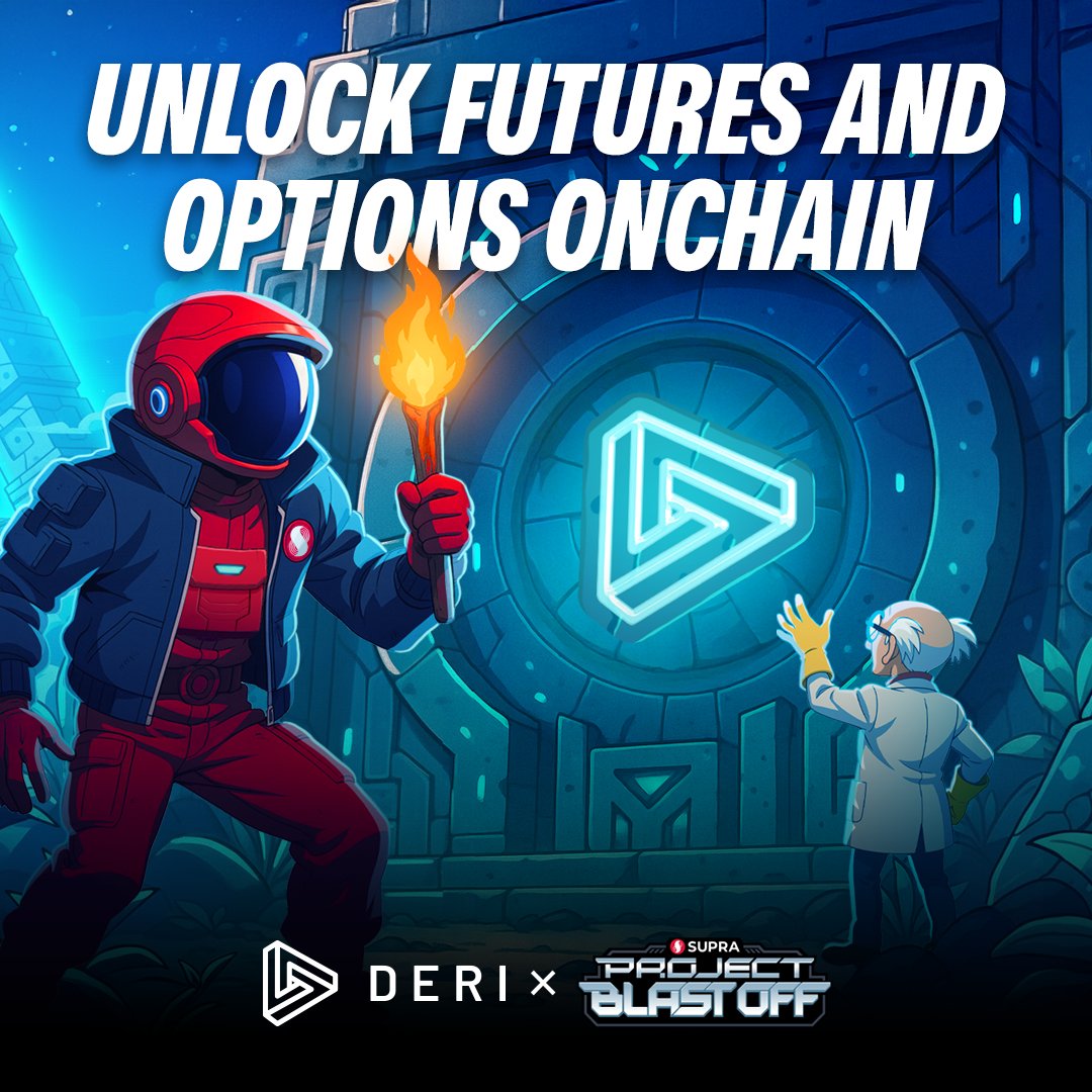 MoonBoy (✸,✸)| Arichain (@moonboy0x) on Twitter photo 🚨 Major $SUPRA up for grabs from <a href="/DeriProtocol/">Deri Protocol</a>
Deri Missions just landed for Project Blast Off Cadets 🚀
✅ Live Now → 50K $SUPRA airdrop (first 5,000 users)
➡️ Soon → 30-day trading season (20K+ $SUPRA rewards)
⚡ FCFS, don’t sleep → supra.com/blastoff/missi… 🚨 Major $SUPRA up for grabs from <a href="/DeriProtocol/">Deri Protocol</a>
Deri Missions just landed for Project Blast Off Cadets 🚀
✅ Live Now → 50K $SUPRA airdrop (first 5,000 users)
➡️ Soon → 30-day trading season (20K+ $SUPRA rewards)
⚡ FCFS, don’t sleep → supra.com/blastoff/missi…